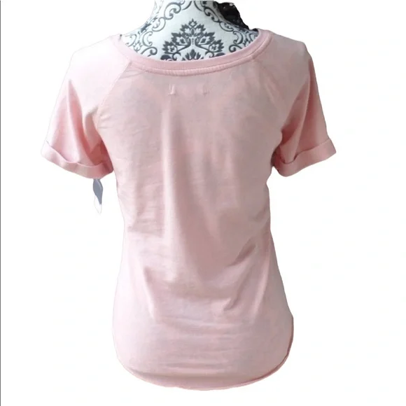NWT Grayson Threads Pink XS T-Shirt Rose' the day away Graphic Tee Top NEW - Picture 5 of 7